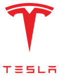 Logo of Tesla - Frankfurt Airport